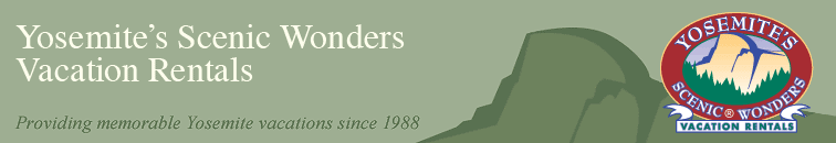 Scenic Wonders offers Yosemite lodging, Yosemite accommodations Yosemite cabins and Yosemite reservations.